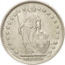 Coin, Switzerland, Franc, 1962, Bern, AU(55-58), Silver, KM:24