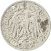 Coin, GERMANY - EMPIRE, Wilhelm II, 25 Pfennig, 1911, Berlin, EF(40-45), Nickel