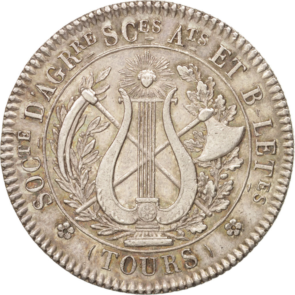 France, Token, Sté d’Agriculture, Sciences, Arts & Belles-Lettres, Tours