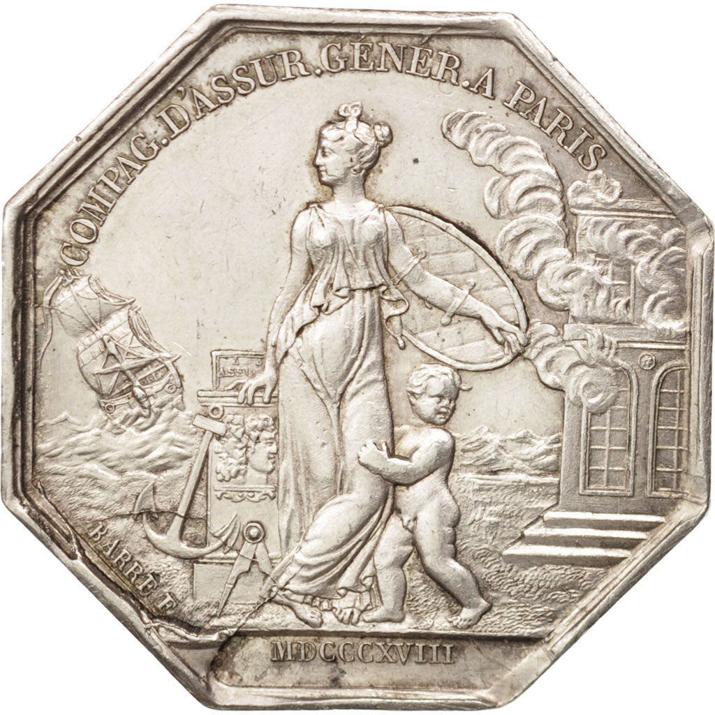 France, Token, Insurance, Compagnie d'Assurances Générales à Paris, Louis