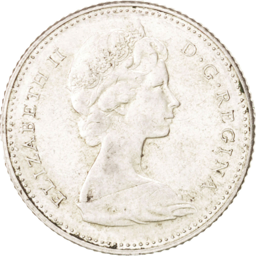 Moneta, Canada, Elizabeth II, 10 Cents, 1967, Royal Canadian Mint, SPL-