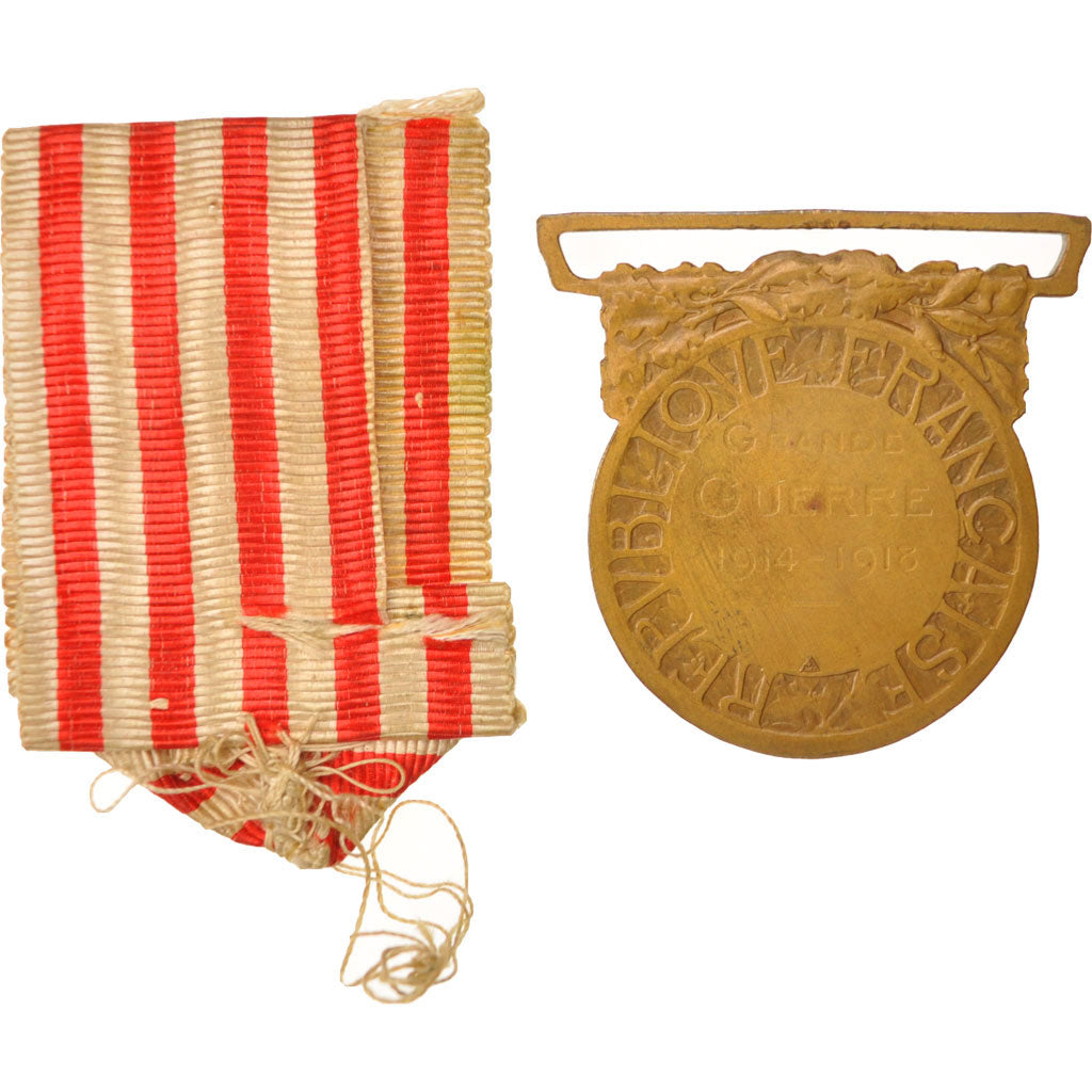 France, Médaille commémorative de 1914-1918, Medal, 1920, Good Quality