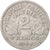 Münze, Frankreich, Bazor, 2 Francs, 1944, Beaumont le Roger, SS, Aluminium