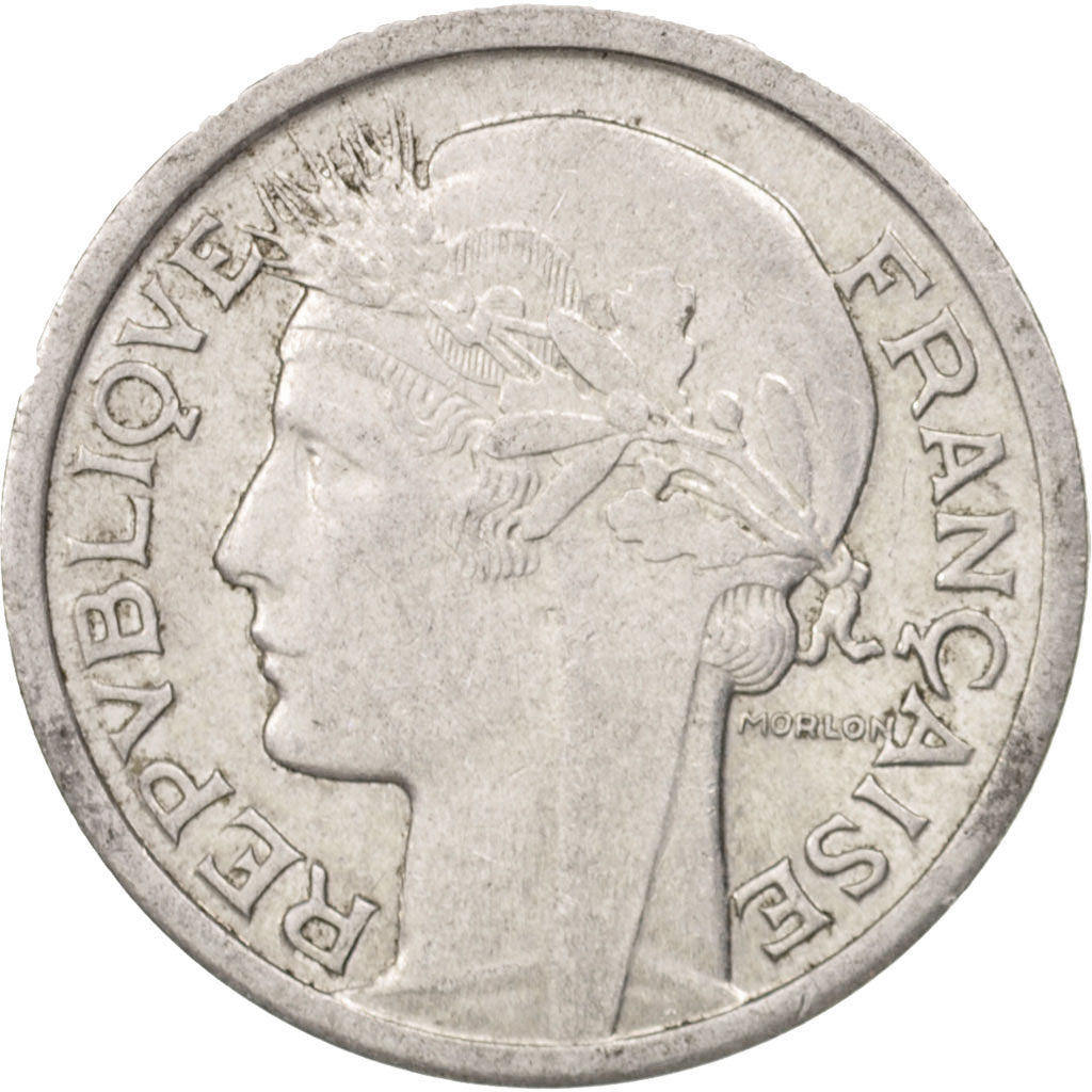 Monnaie, France, Morlon, Franc, 1945, Castelsarrasin, TTB, Aluminium, KM:885a.3