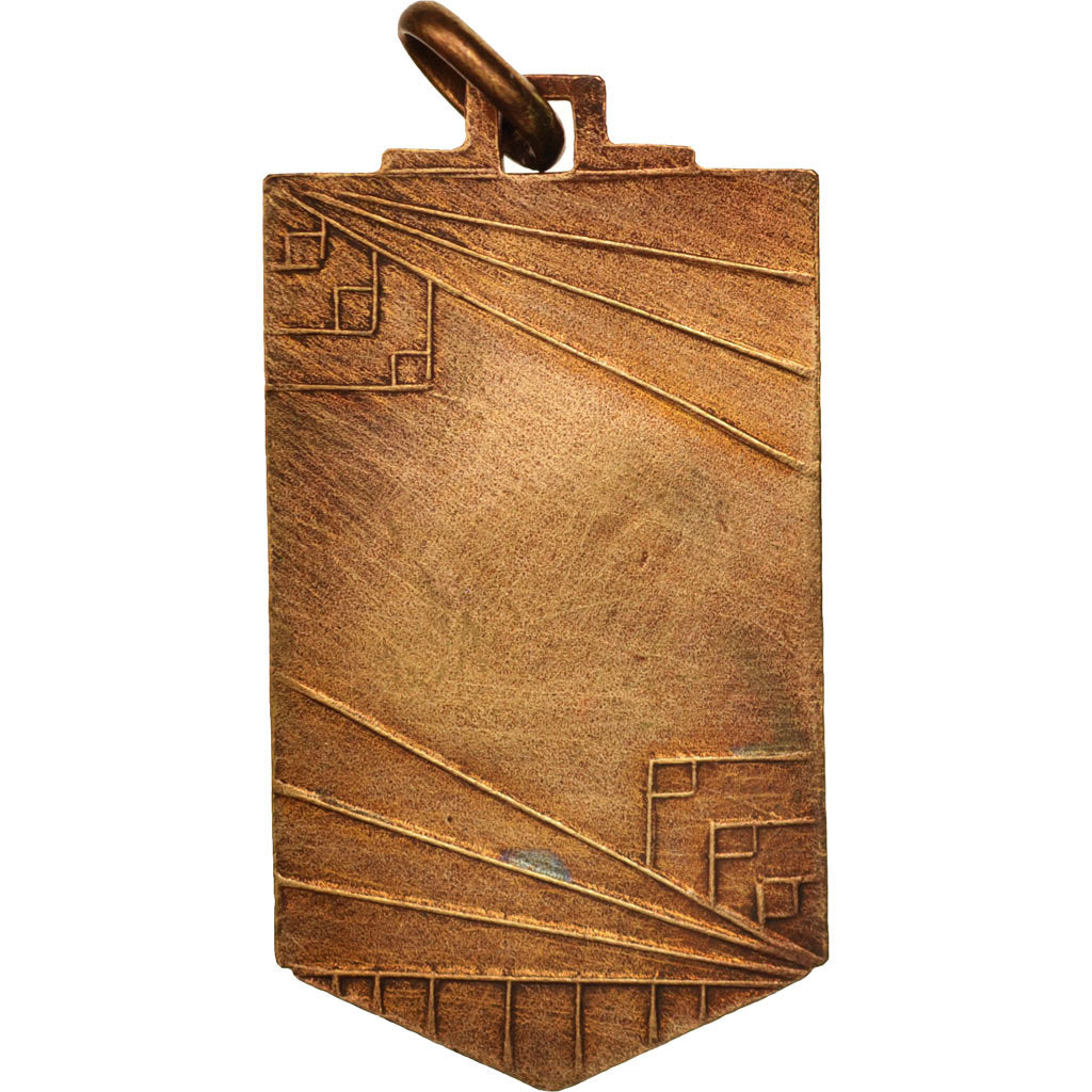 France, Medal, Football, Sports & leisure, XXth Century, AU(55-58), Bronze