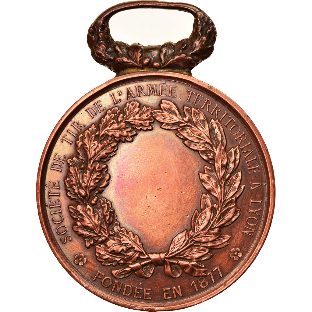 France, Medal, Société de Tir de l'Armée Territoriale à Lyon, Sports &
