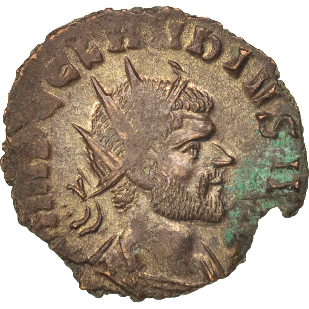Coin, Claudius II (Gothicus), Antoninianus, EF(40-45), Billon, RIC:15 var.