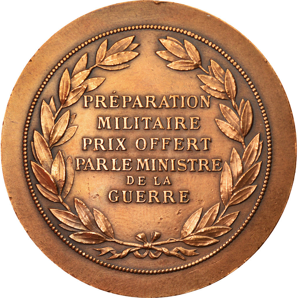 France, Médaille, Préparation Militaire, Offert par le Ministre de la Guerre