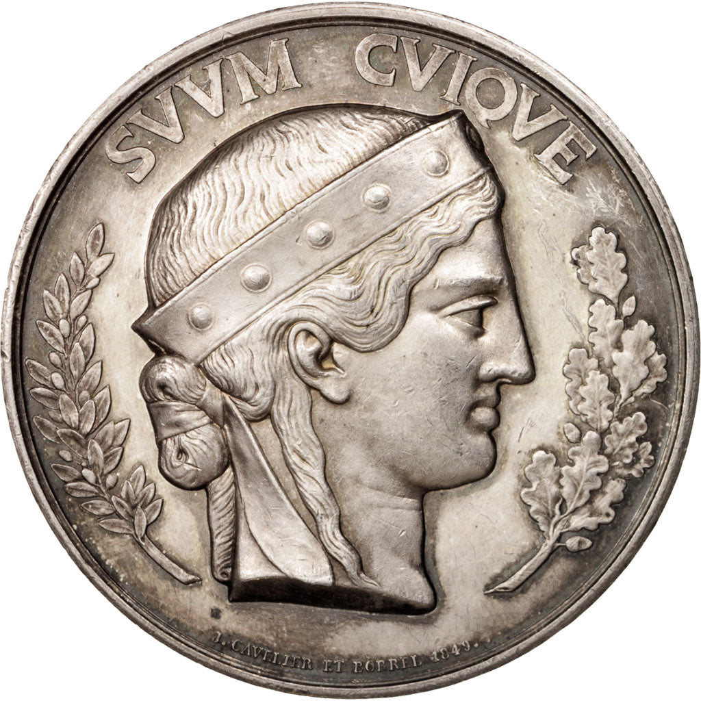 France, Medal, Tribunal de Commerce du Départemebt de la Seine, Mr. Savoy