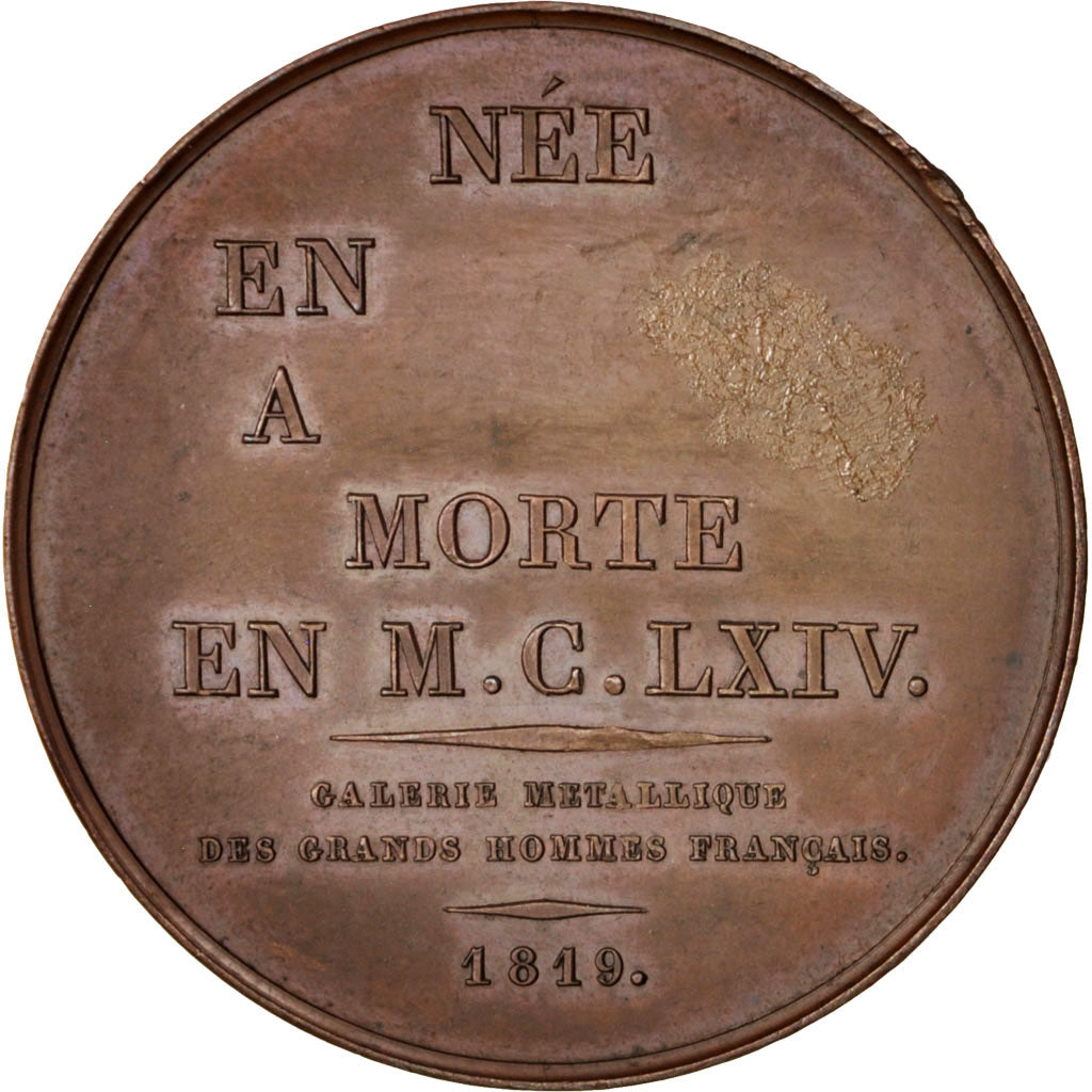 Francia, medaglia, Galerie Métallique des Grands Hommes Français, Heloise