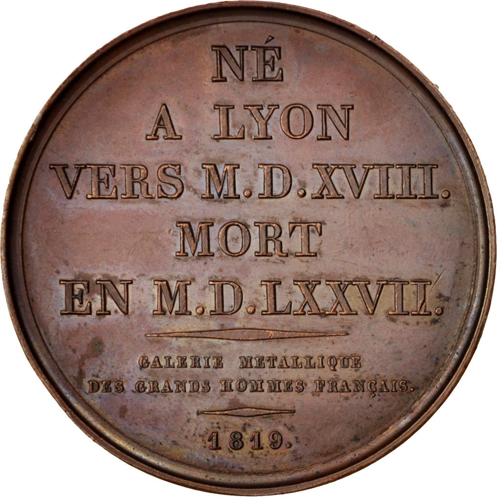 France, Medal, Galerie Métallique des Grands Hommes Français, Philibert De