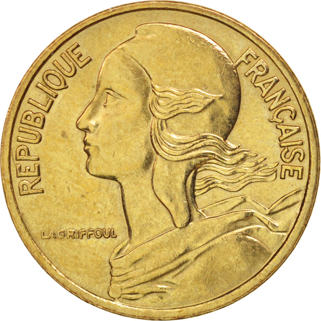 Coin, France, Marianne, 5 Centimes, 1977, Paris, AU(55-58), Aluminum-Bronze