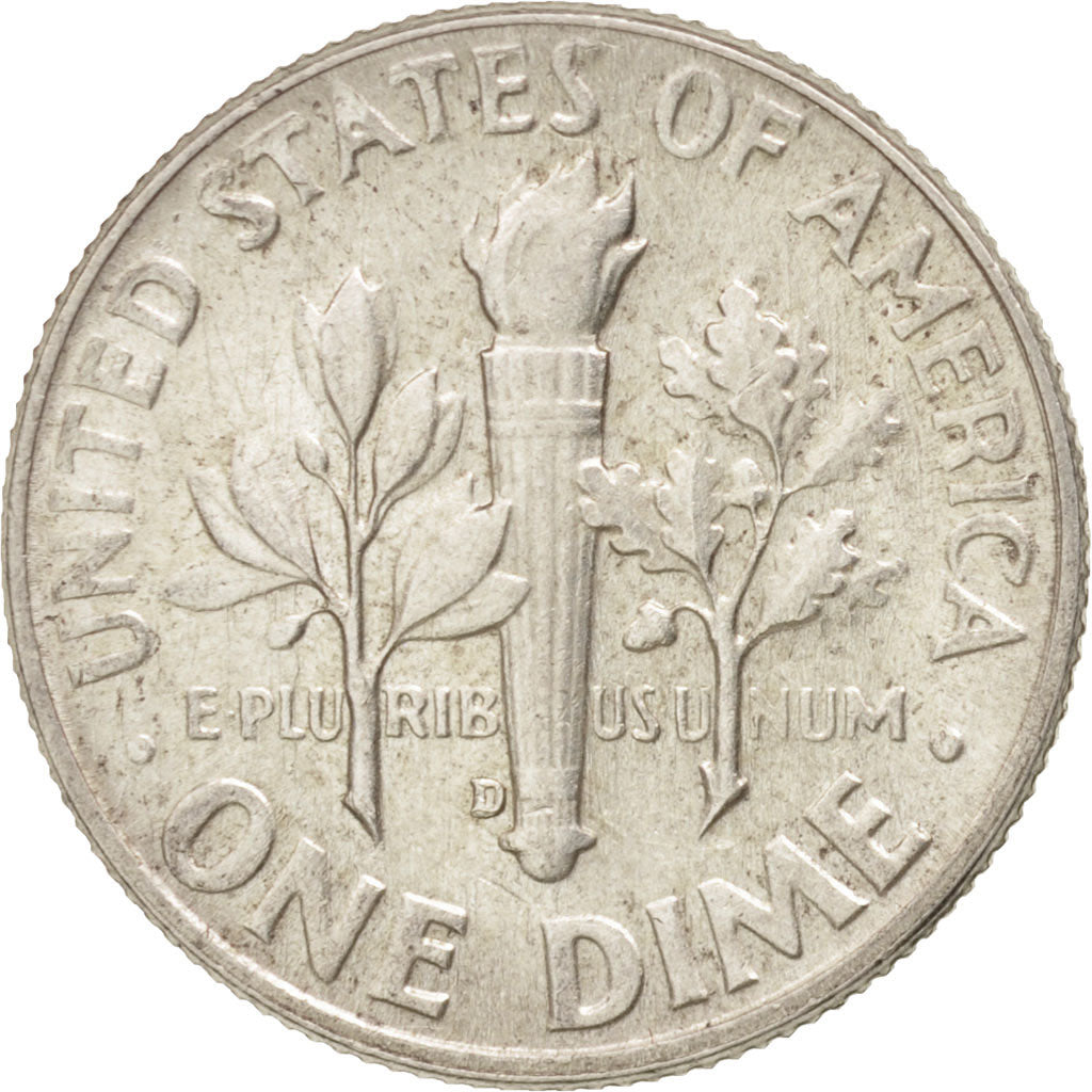 Coin, United States, Roosevelt Dime, Dime, 1964, U.S. Mint, Denver, MS(63)