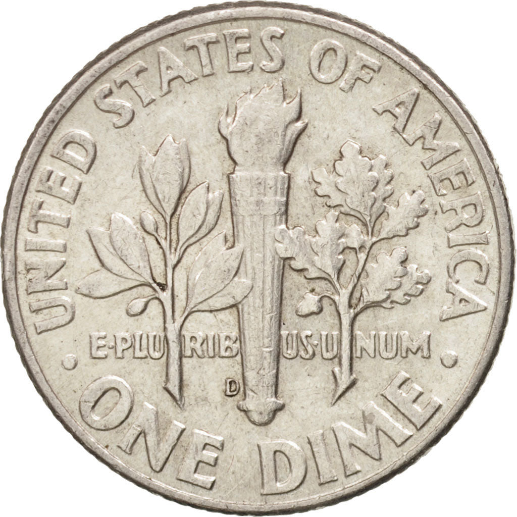 Coin, United States, Roosevelt Dime, Dime, 1964, U.S. Mint, Denver, MS(63)