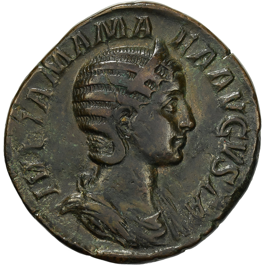 Julia Mamaea, Sestercio, 222-235, Rome, Bronce, MBC, RIC:676