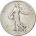 Moneda, Francia, Semeuse, 2 Francs, 1901, Paris, BC, Plata, KM:845.1