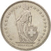 Coin, Switzerland, 2 Francs, 1991, Bern, AU(55-58), Copper-nickel, KM:21a.3