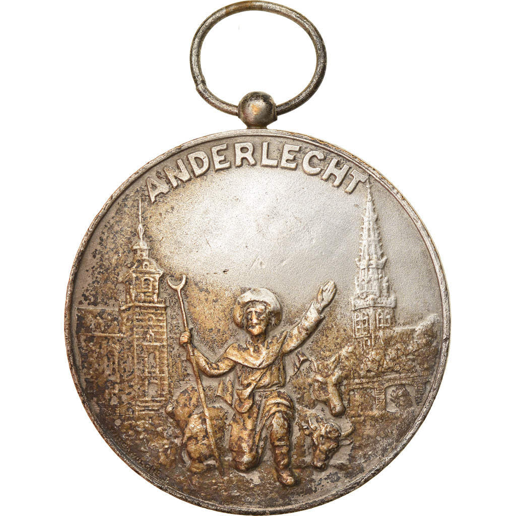 Belgium, Medal, Agriculture and Horticulture, Foire Annuelle au Bétail