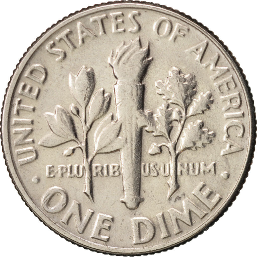 Coin, United States, Roosevelt Dime, Dime, 1980, U.S. Mint, Denver, AU(55-58)