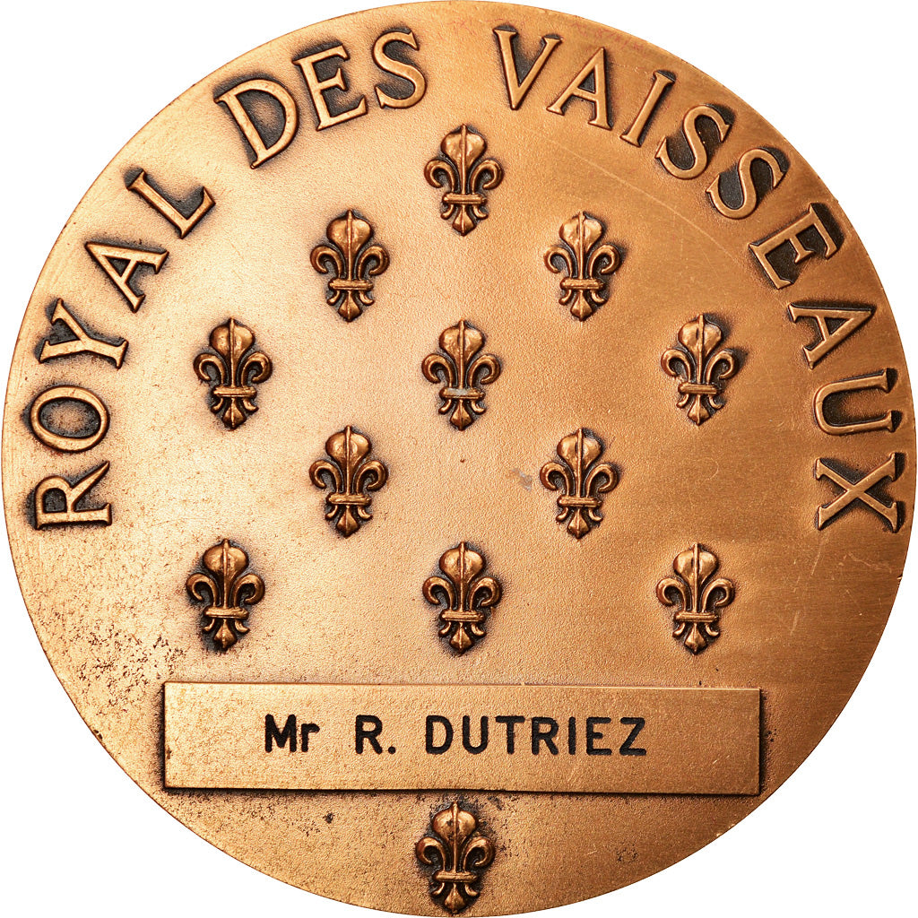 Francia, medaglia, Royal des Vaisseaux, Shipping, SPL-, Bronzo