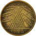 Moneta, NIEMCY, REP. WEIMARSKA, 10 Reichspfennig, 1925, Munich, EF(40-45)