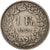 Coin, Switzerland, Franc, 1921, Bern, VF(20-25), Silver, KM:24