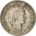 Moneda, Suiza, 5 Rappen, 1921, Bern, MBC, Cobre - níquel, KM:26