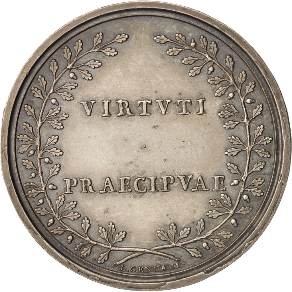 Vatican, Medal, Pius VII, Pontifical Roman Seminary, 1805, Silver, MS(63)