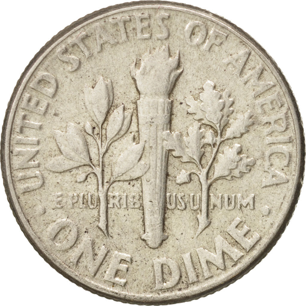 Moneta, Stati Uniti, Roosevelt Dime, Dime, 1957, U.S. Mint, Philadelphia, BB+
