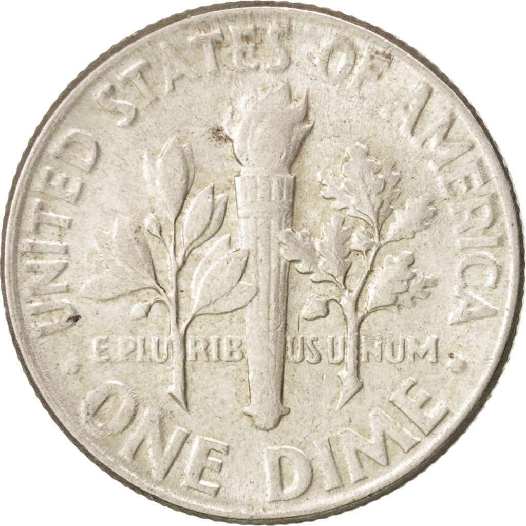 Coin, United States, Roosevelt Dime, Dime, 1957, U.S. Mint, Philadelphia