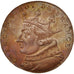 France, Medal, Charles V, History, XIXth Century, MS(65-70), Copper