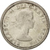 Coin, Canada, Elizabeth II, 10 Cents, 1955, Royal Canadian Mint, Ottawa