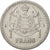 Munten, Monaco, Louis II, Franc, 1943, PR, Aluminium, KM:120, Gadoury:131