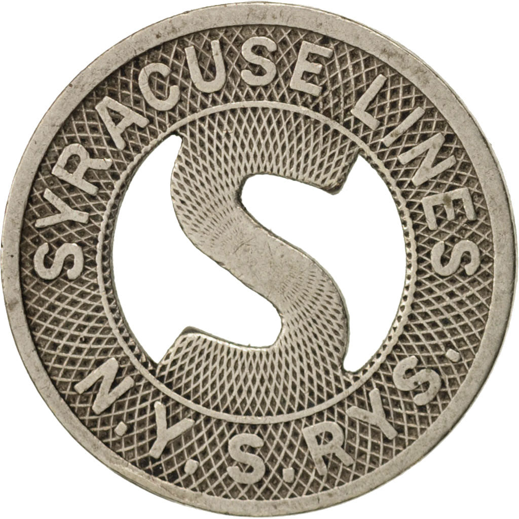 USA, Syracuse Lines N.Y.S.RYS., Token