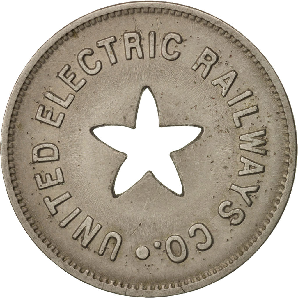 Vereinigte Staaten, United Electric Railway Company, Token