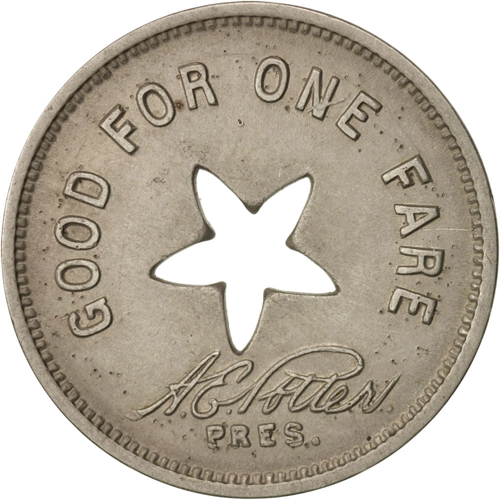 Vereinigte Staaten, United Electric Railway Company, Token