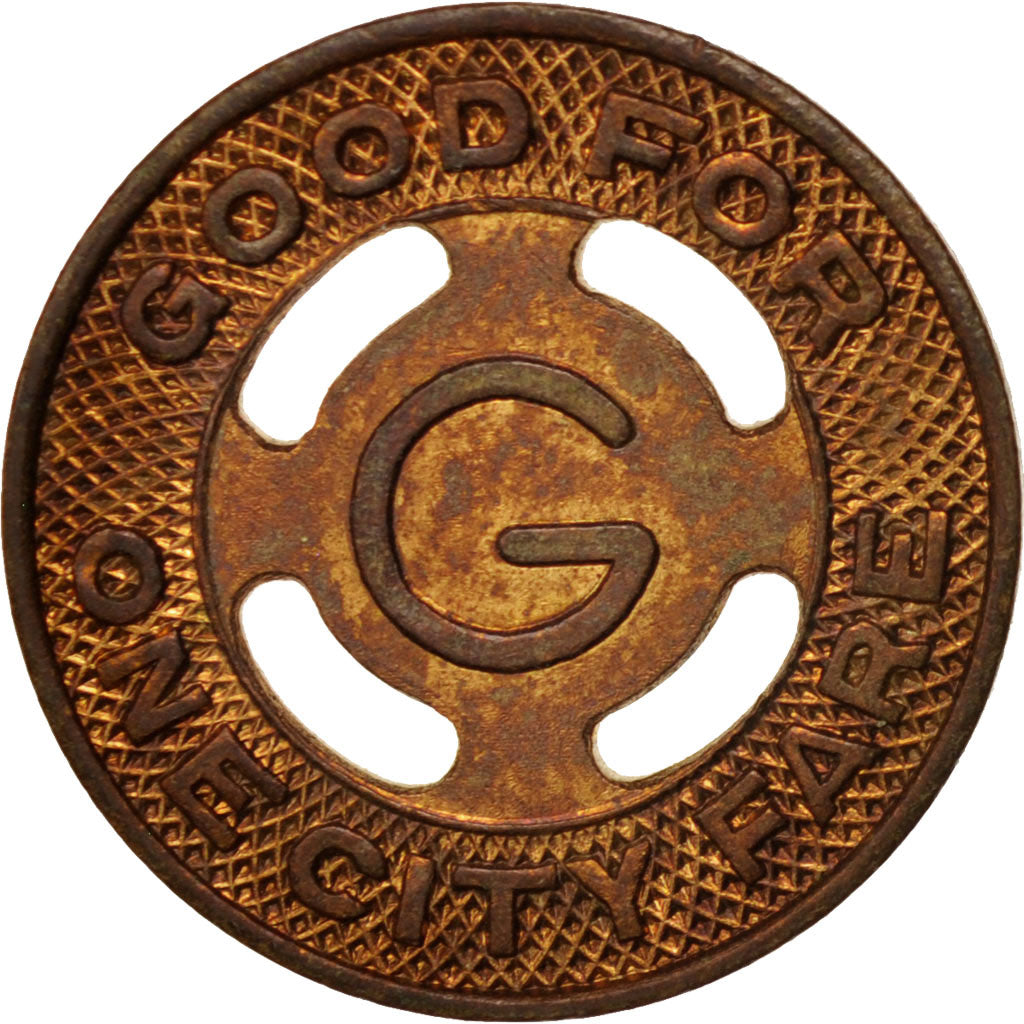 Vereinigte Staaten, Texas, Garland, City Bus Lines, Token