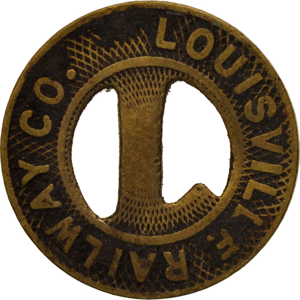 United States, Louisville Railway Company, Token
