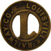 USA, Louisville Railway Company, Token