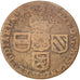 Munten, Lage Spaanse landen, NAMUR, Philip V of Spain, Liard, 1710, FR+, Koper