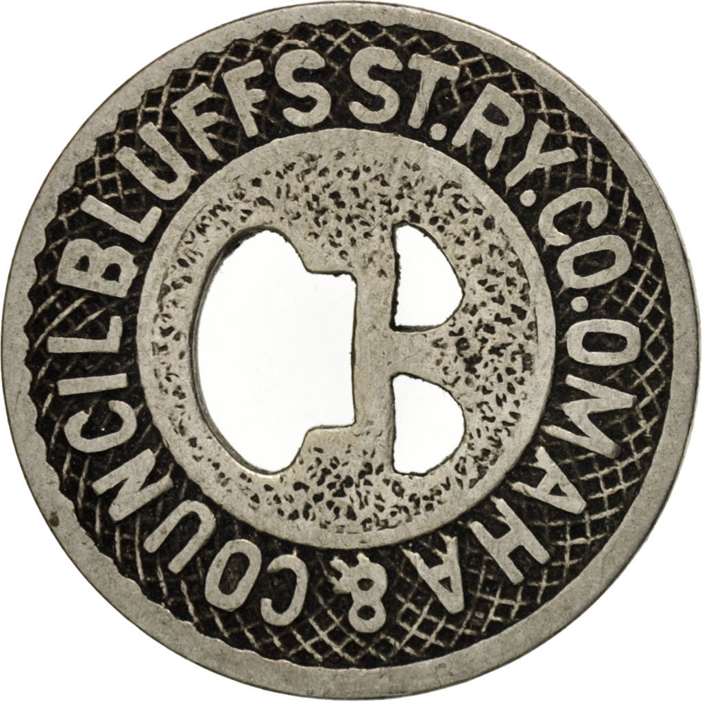 Stati Uniti, Omaha & Council Bluffs St. Ry. Company, Token