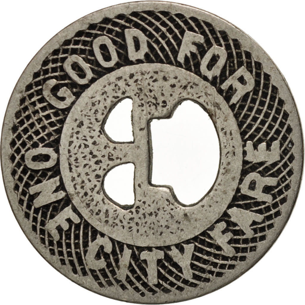 Stati Uniti, Omaha & Council Bluffs St. Ry. Company, Token