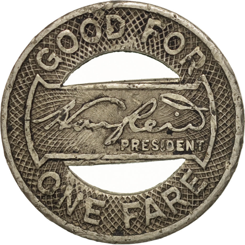 United States, Indianapolis Railways, Token