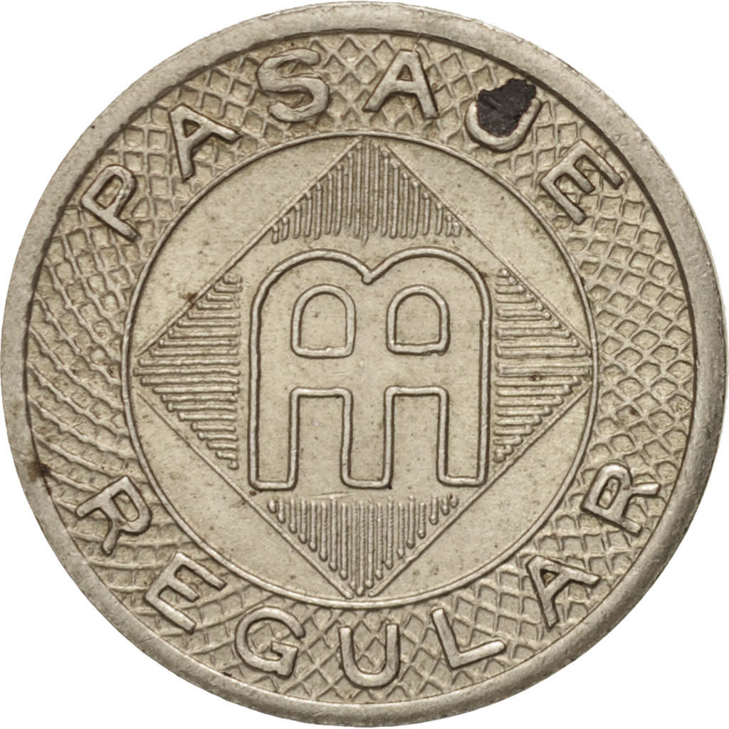 États-Unis, Pasage Regular AA, Jeton