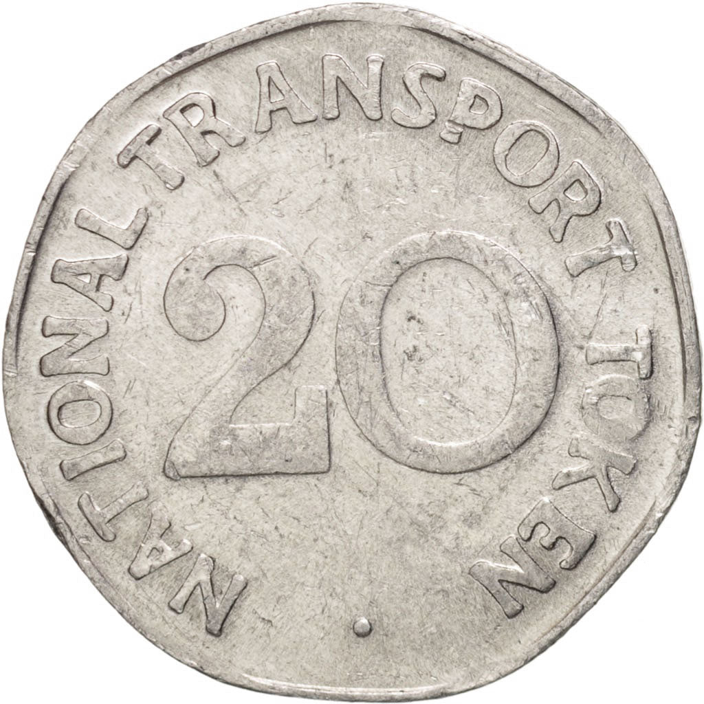 États-Unis, National Transport Metrocar, Jeton