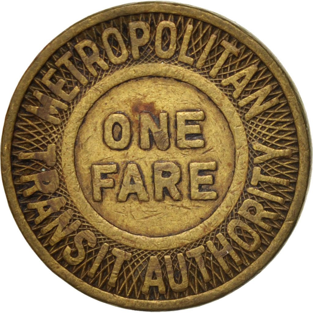 États-Unis, Metropolitan Transit Authority, Jeton