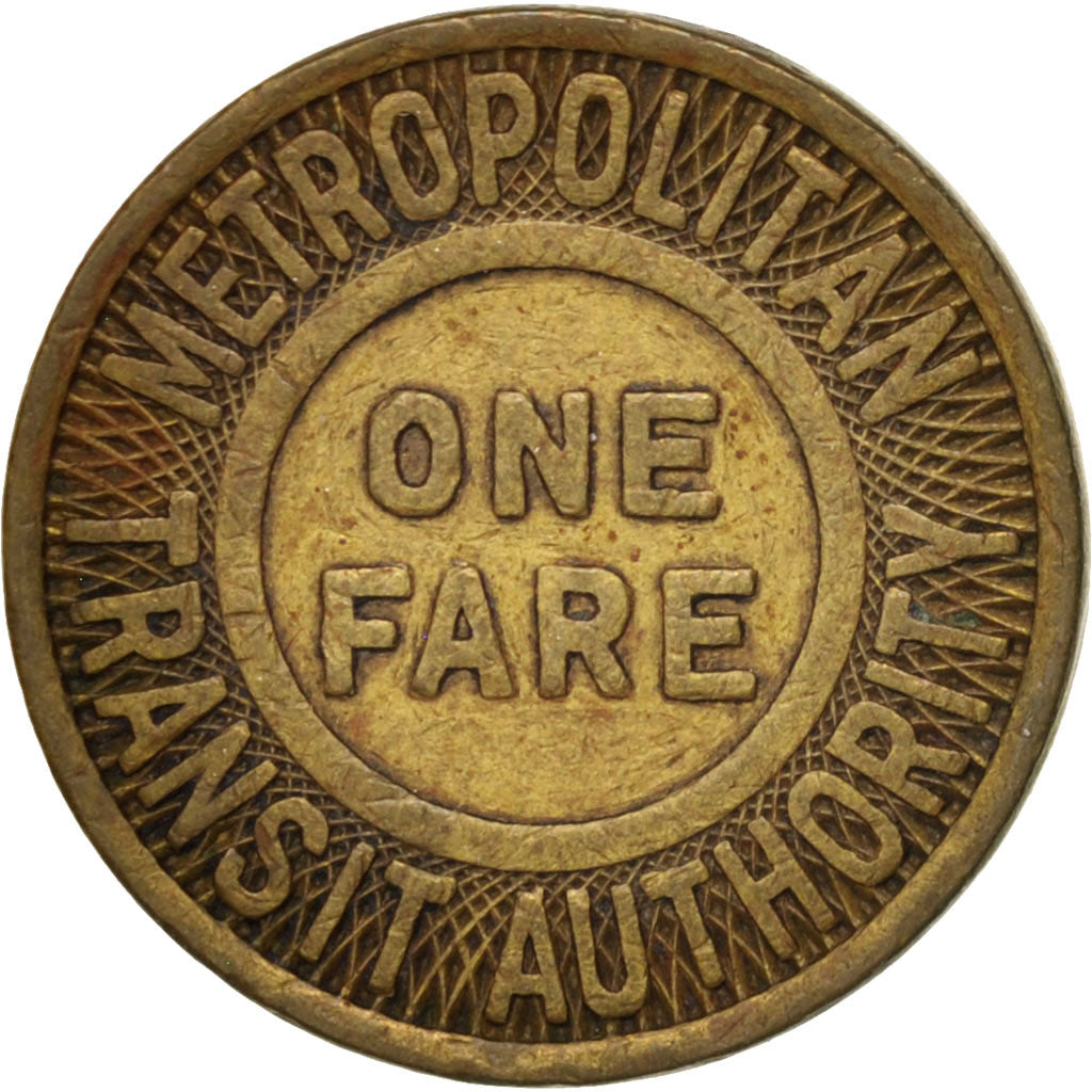États-Unis, Metropolitan Transit Authority, Jeton