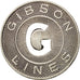 USA, Gibson Lines, Token