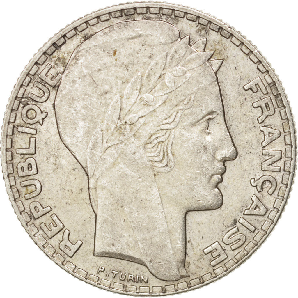 Coin, France, Turin, 10 Francs, 1932, Paris, AU(55-58), Silver, KM:878
