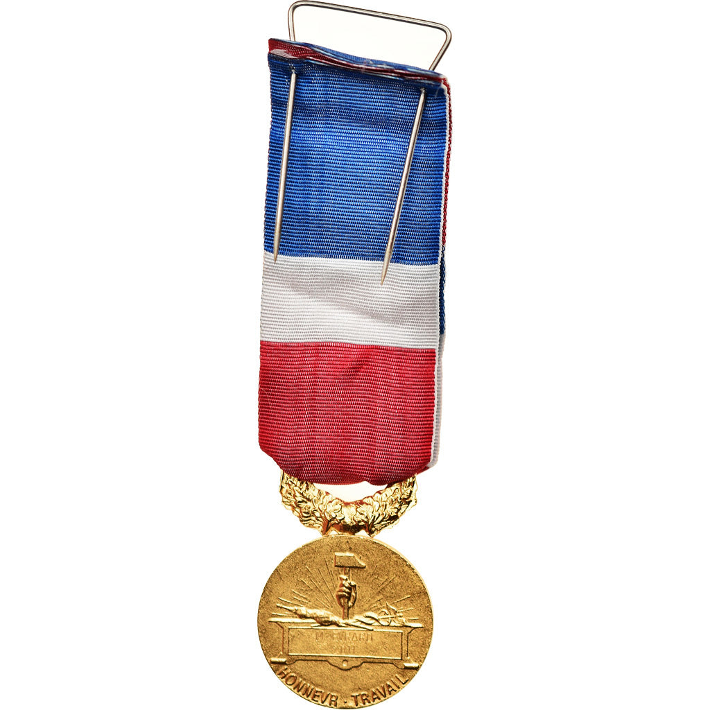 France, Médaille d'honneur du travail, Medal, 2011, Excellent Quality, Mattei